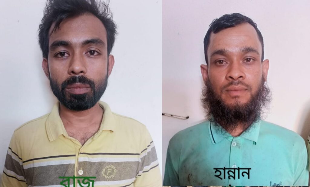 চোরাই কৃত ০৬ লক্ষ টাকা সমমূল্যের ০১ টি সিএনজি উদ্ধার ও ২ জন আসামী গ্রেফতার।